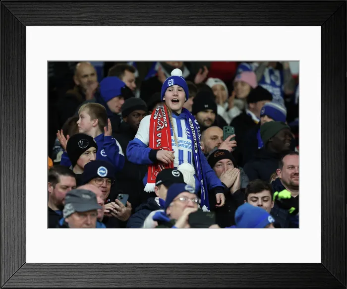 Framed Print : Manchester United v Brighton and Hove Albion FA Cup 3rd Round 11JAN26 Framed Print : Manchester United v Brighton and Hove Albion FA Cup 3rd Round 11JAN26