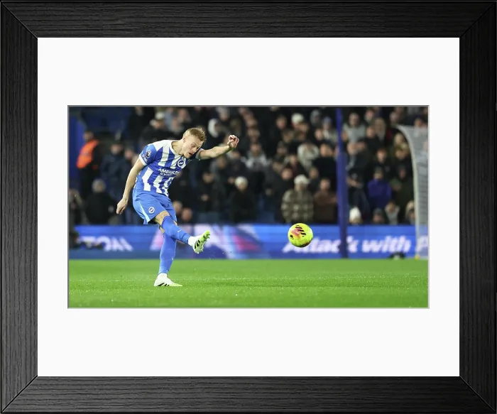 Framed Print : Brighton and Hove Albion v Bournemouth Premier League 19JAN26
