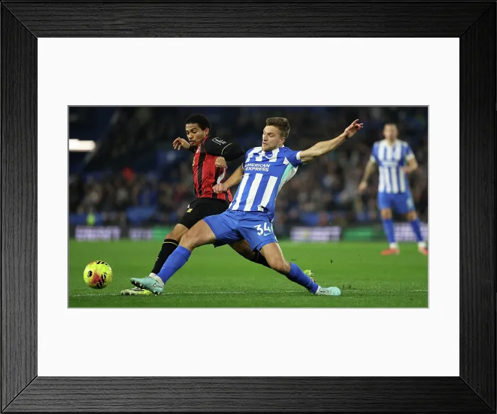 Framed Print : Brighton and Hove Albion v Bournemouth Premier League 19JAN26 Framed Print : Brighton and Hove Albion v Bournemouth Premier League 19JAN26