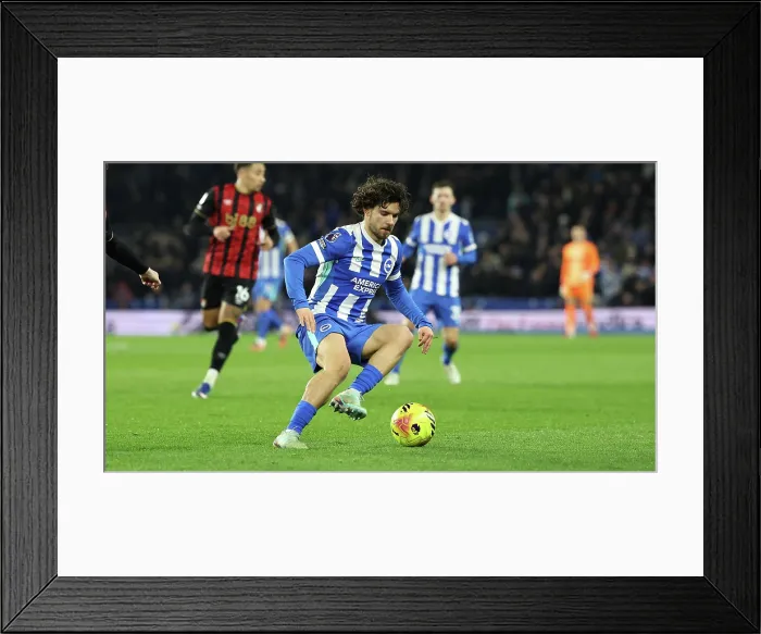 Framed Print : Brighton and Hove Albion v Bournemouth Premier League 19JAN26 Framed Print : Brighton and Hove Albion v Bournemouth Premier League 19JAN26