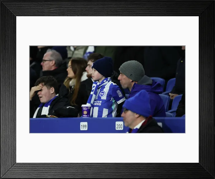 Framed Print : Brighton and Hove Albion v Bournemouth Premier League 19JAN26 Framed Print : Brighton and Hove Albion v Bournemouth Premier League 19JAN26