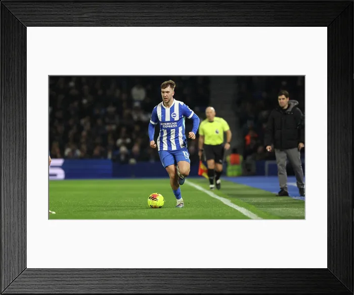 Framed Print : Brighton and Hove Albion v Bournemouth Premier League 19JAN26 Framed Print : Brighton and Hove Albion v Bournemouth Premier League 19JAN26