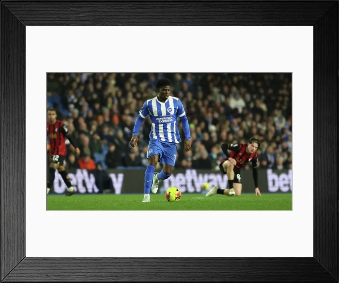 Framed Print : Brighton and Hove Albion v Bournemouth Premier League 19JAN26 Framed Print : Brighton and Hove Albion v Bournemouth Premier League 19JAN26