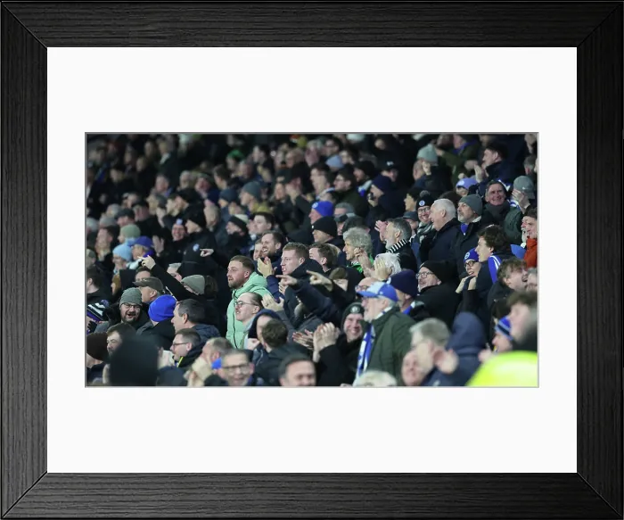 Framed Print : Brighton and Hove Albion v Bournemouth Premier League 19JAN26