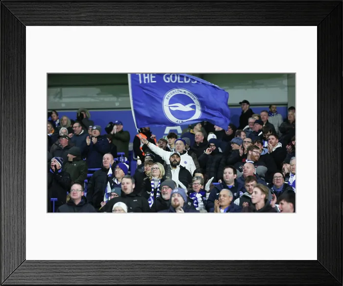 Framed Print : Brighton and Hove Albion v Bournemouth Premier League 19JAN26 Framed Print : Brighton and Hove Albion v Bournemouth Premier League 19JAN26