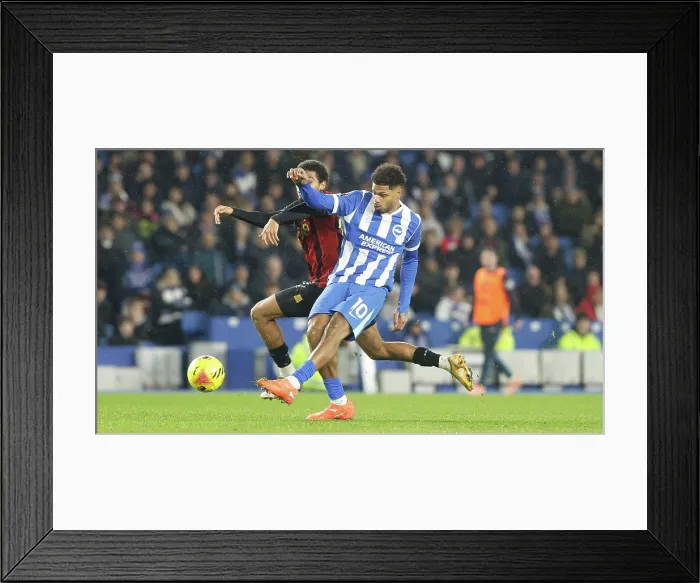 Framed Print : Brighton and Hove Albion v Bournemouth Premier League 19JAN26 Framed Print : Brighton and Hove Albion v Bournemouth Premier League 19JAN26