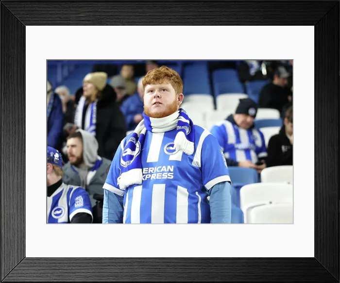 Framed Print : Brighton and Hove Albion v Bournemouth Premier League 19JAN26 Framed Print : Brighton and Hove Albion v Bournemouth Premier League 19JAN26