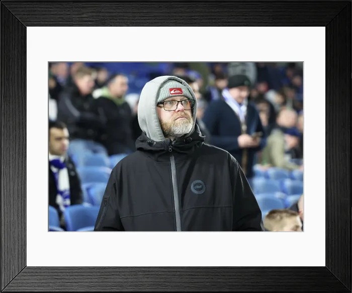 Framed Print : Brighton and Hove Albion v Bournemouth Premier League 19JAN26 Framed Print : Brighton and Hove Albion v Bournemouth Premier League 19JAN26