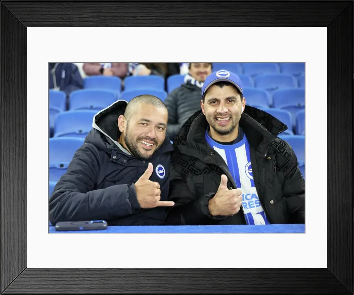Framed Print : Brighton and Hove Albion v Bournemouth Premier League 19JAN26 Framed Print : Brighton and Hove Albion v Bournemouth Premier League 19JAN26