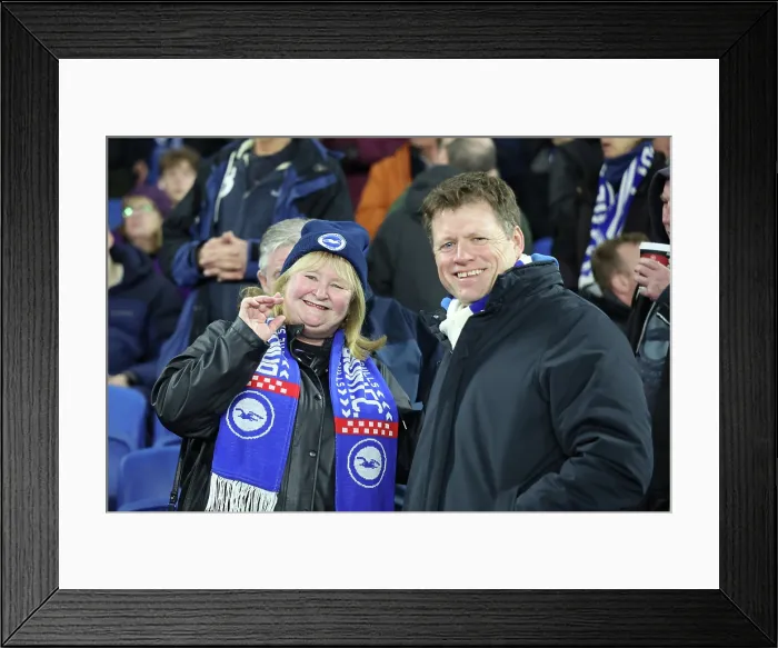 Framed Print : Brighton and Hove Albion v Bournemouth Premier League 19JAN26