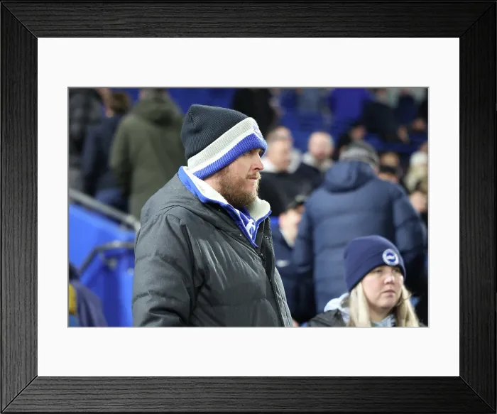 Framed Print : Brighton and Hove Albion v Bournemouth Premier League 19JAN26 Framed Print : Brighton and Hove Albion v Bournemouth Premier League 19JAN26
