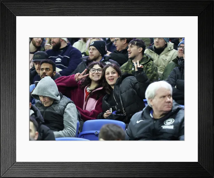 Framed Print : Brighton and Hove Albion v Bournemouth Premier League 19JAN26 Framed Print : Brighton and Hove Albion v Bournemouth Premier League 19JAN26