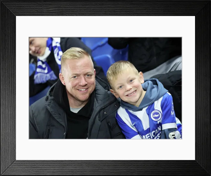 Framed Print : Brighton and Hove Albion v Bournemouth Premier League 19JAN26 Framed Print : Brighton and Hove Albion v Bournemouth Premier League 19JAN26