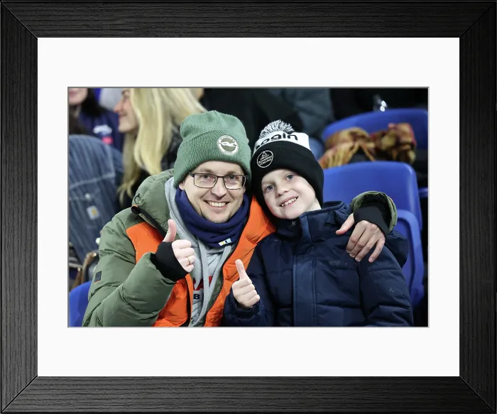 Framed Print : Brighton and Hove Albion v Bournemouth Premier League 19JAN26 Framed Print : Brighton and Hove Albion v Bournemouth Premier League 19JAN26