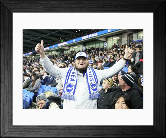 Framed Print : Brighton and Hove Albion v Bournemouth Premier League 19JAN26