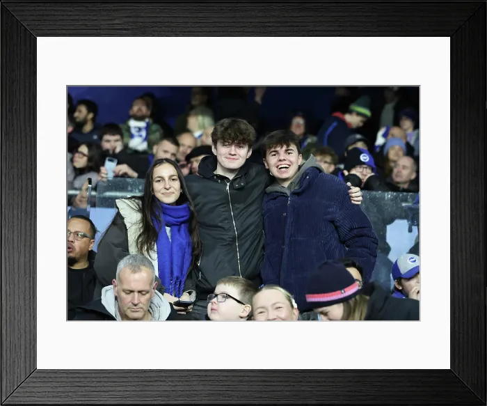Framed Print : Brighton and Hove Albion v Bournemouth Premier League 19JAN26 Framed Print : Brighton and Hove Albion v Bournemouth Premier League 19JAN26