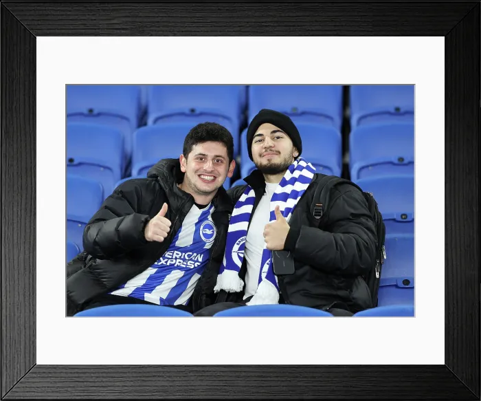 Framed Print : Brighton and Hove Albion v Bournemouth Premier League 19JAN26 Framed Print : Brighton and Hove Albion v Bournemouth Premier League 19JAN26