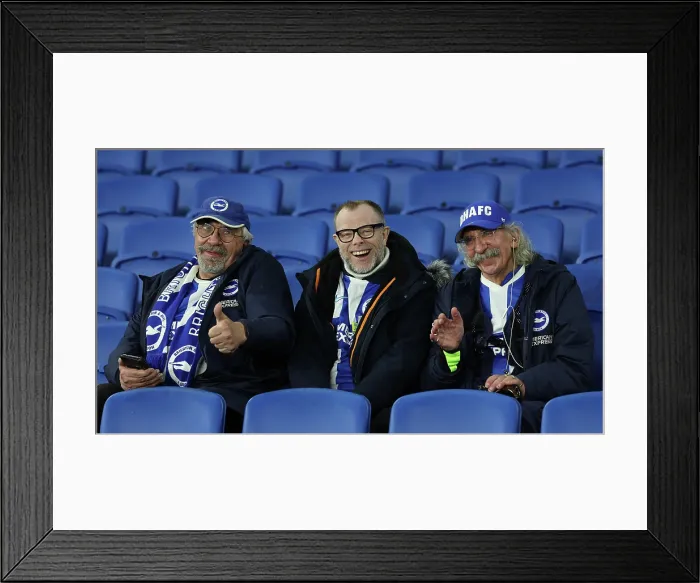 Framed Print : Brighton and Hove Albion v Bournemouth Premier League 19JAN26 Framed Print : Brighton and Hove Albion v Bournemouth Premier League 19JAN26