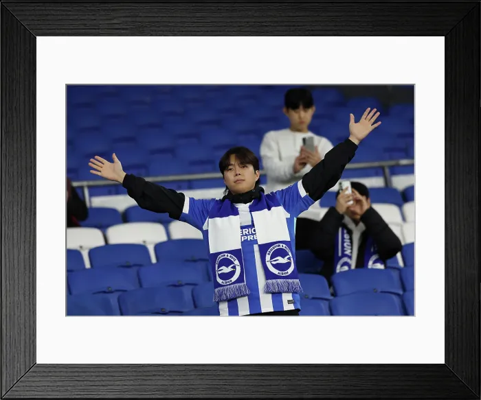 Framed Print : Brighton and Hove Albion v Bournemouth Premier League 19JAN26