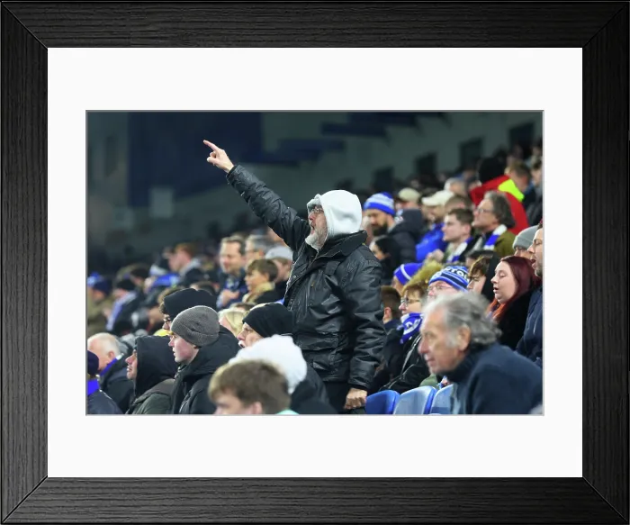 Framed Print : Brighton and Hove Albion v Bournemouth Premier League 19JAN26
