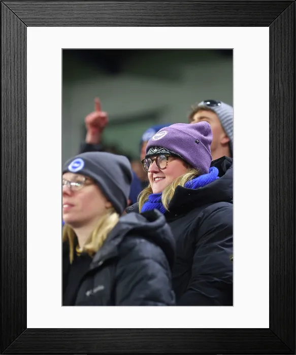 Framed Print : Brighton and Hove Albion v Bournemouth Premier League 19JAN26