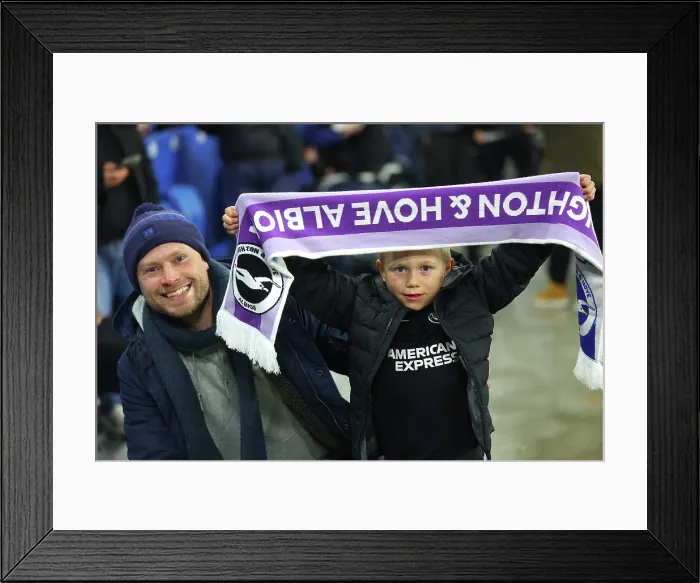 Framed Print : Brighton and Hove Albion v Bournemouth Premier League 19JAN26