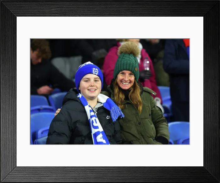 Framed Print : Brighton and Hove Albion v Bournemouth Premier League 19JAN26