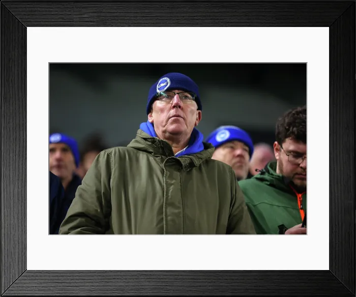 Framed Print : Brighton and Hove Albion v Bournemouth Premier League 19JAN26
