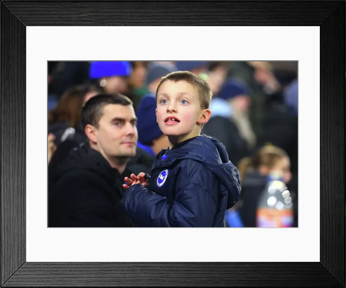 Framed Print : Brighton and Hove Albion v Bournemouth Premier League 19JAN26