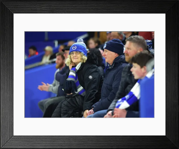 Framed Print : Brighton and Hove Albion v Bournemouth Premier League 19JAN26