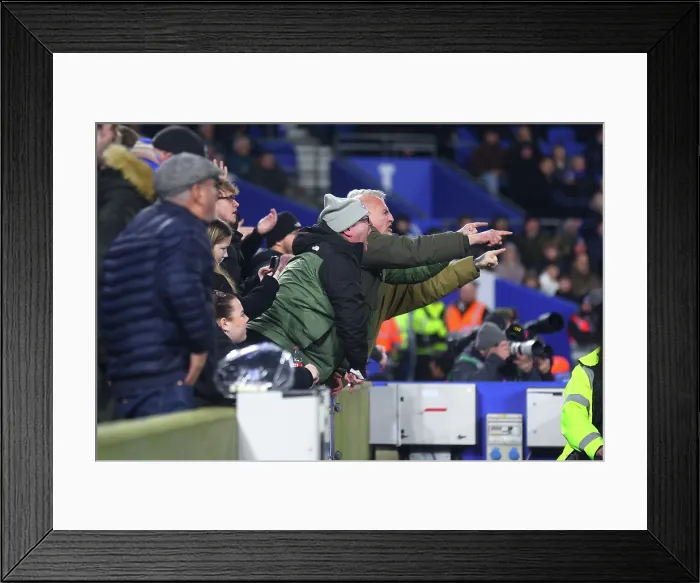 Framed Print : Brighton and Hove Albion v Bournemouth Premier League 19JAN26
