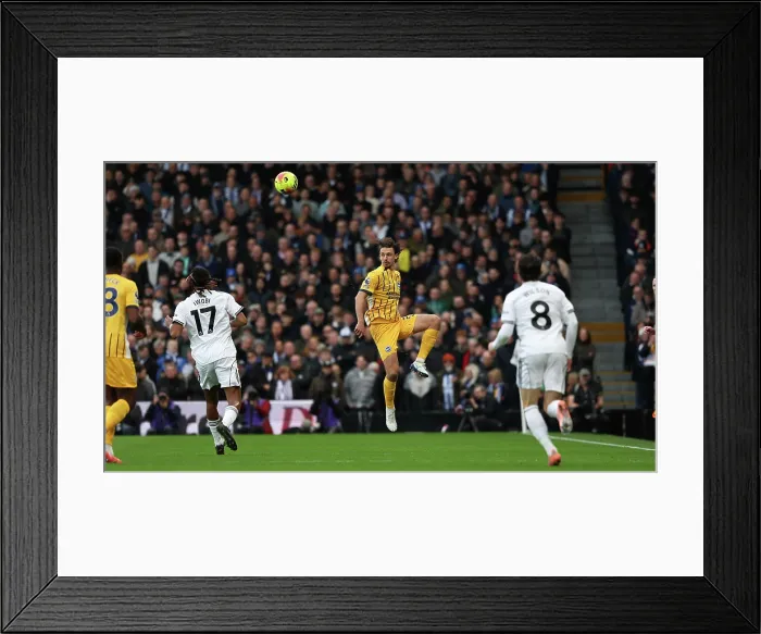 Framed Print : Fulham v Brighton and Hove Albion Premier League 24JAN26 Framed Print : Fulham v Brighton and Hove Albion Premier League 24JAN26
