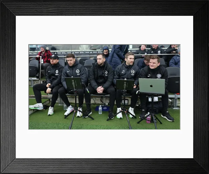 Framed Print : Fulham v Brighton and Hove Albion Premier League 24JAN26 Framed Print : Fulham v Brighton and Hove Albion Premier League 24JAN26