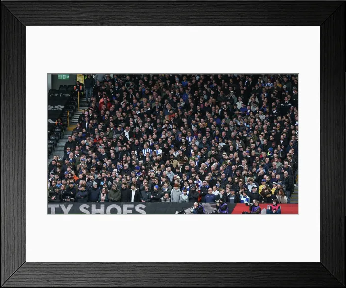 Framed Print : Fulham v Brighton and Hove Albion Premier League 24JAN26
