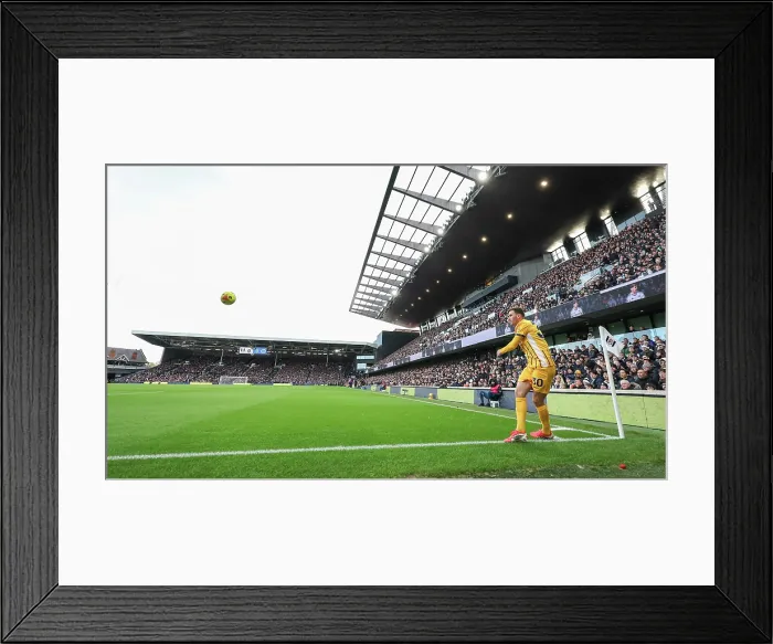 Framed Print : Fulham v Brighton and Hove Albion Premier League 24JAN26 Framed Print : Fulham v Brighton and Hove Albion Premier League 24JAN26