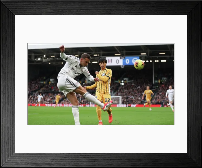 Framed Print : Fulham v Brighton and Hove Albion Premier League 24JAN26 Framed Print : Fulham v Brighton and Hove Albion Premier League 24JAN26