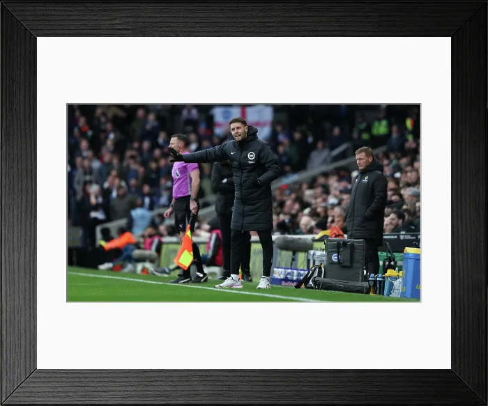 Framed Print : Fulham v Brighton and Hove Albion Premier League 24JAN26 Framed Print : Fulham v Brighton and Hove Albion Premier League 24JAN26