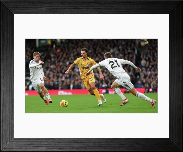 Framed Print : Fulham v Brighton and Hove Albion Premier League 24JAN26 Framed Print : Fulham v Brighton and Hove Albion Premier League 24JAN26