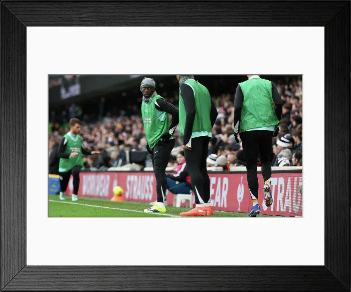 Framed Print : Fulham v Brighton and Hove Albion Premier League 24JAN26 Framed Print : Fulham v Brighton and Hove Albion Premier League 24JAN26