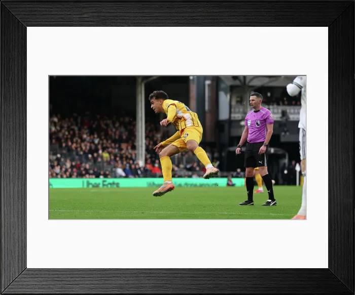 Framed Print : Fulham v Brighton and Hove Albion Premier League 24JAN26 Framed Print : Fulham v Brighton and Hove Albion Premier League 24JAN26