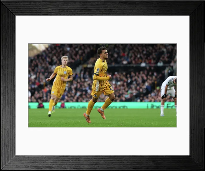 Framed Print : Fulham v Brighton and Hove Albion Premier League 24JAN26 Framed Print : Fulham v Brighton and Hove Albion Premier League 24JAN26