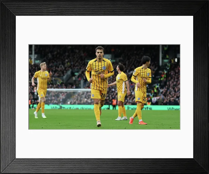 Framed Print : Fulham v Brighton and Hove Albion Premier League 24JAN26 Framed Print : Fulham v Brighton and Hove Albion Premier League 24JAN26