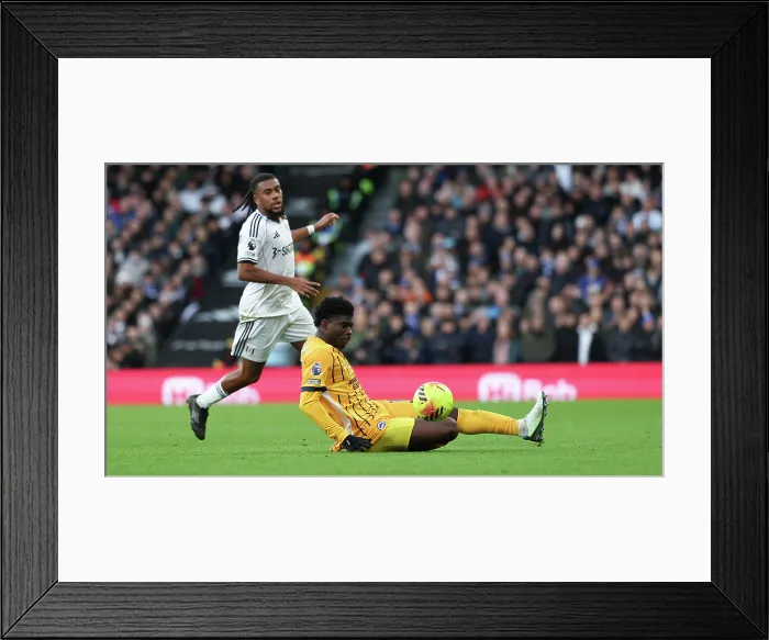 Framed Print : Fulham v Brighton and Hove Albion Premier League 24JAN26 Framed Print : Fulham v Brighton and Hove Albion Premier League 24JAN26