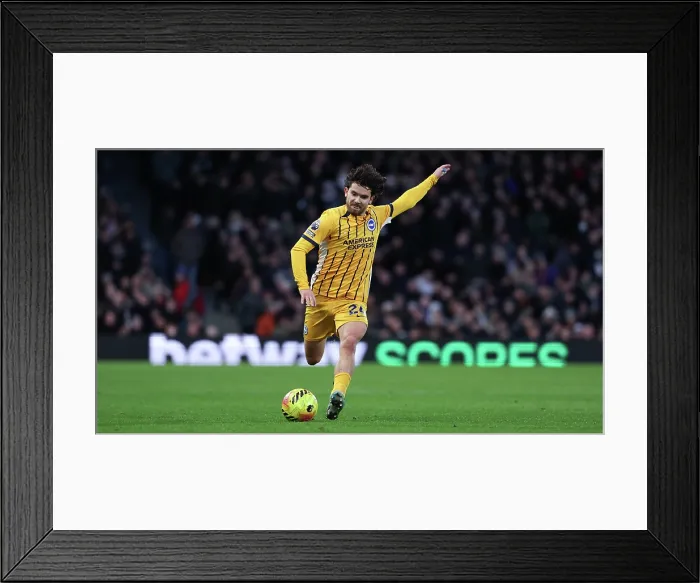 Framed Print : Fulham v Brighton and Hove Albion Premier League 24JAN26 Framed Print : Fulham v Brighton and Hove Albion Premier League 24JAN26