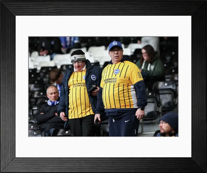 Framed Print : Fulham v Brighton and Hove Albion Premier League 24JAN26 Framed Print : Fulham v Brighton and Hove Albion Premier League 24JAN26
