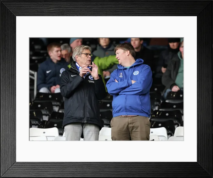 Framed Print : Fulham v Brighton and Hove Albion Premier League 24JAN26 Framed Print : Fulham v Brighton and Hove Albion Premier League 24JAN26