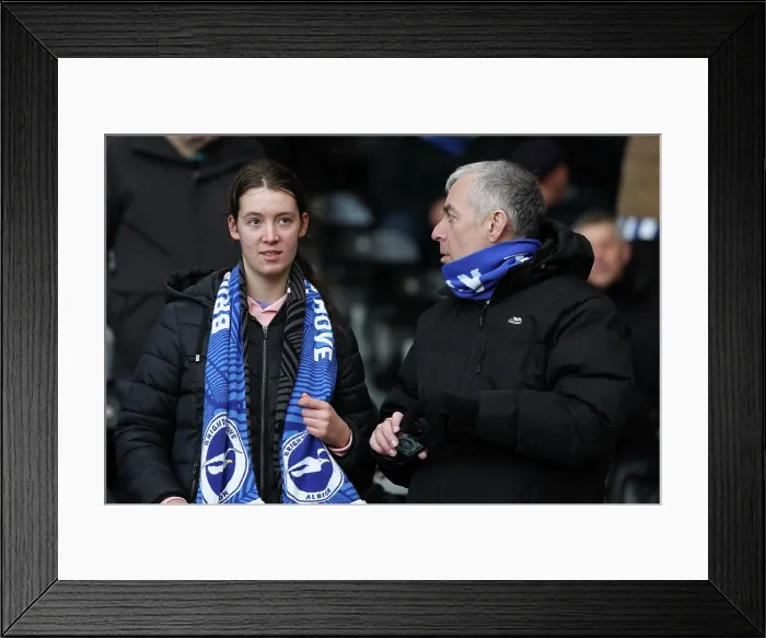 Framed Print : Fulham v Brighton and Hove Albion Premier League 24JAN26 Framed Print : Fulham v Brighton and Hove Albion Premier League 24JAN26
