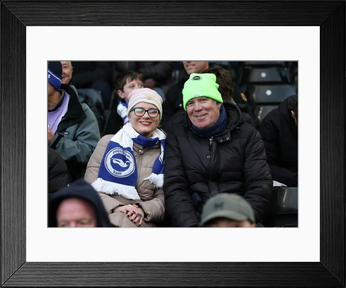 Framed Print : Fulham v Brighton and Hove Albion Premier League 24JAN26 Framed Print : Fulham v Brighton and Hove Albion Premier League 24JAN26