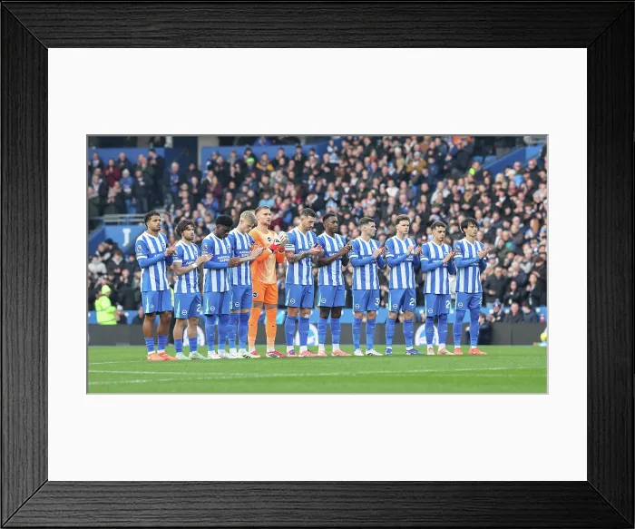 Framed Print : Brighton and Hove Albion v Everton Premier League 31JAN26 Framed Print : Brighton and Hove Albion v Everton Premier League 31JAN26