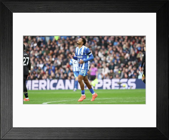 Framed Print : Brighton and Hove Albion v Everton Premier League 31JAN26 Framed Print : Brighton and Hove Albion v Everton Premier League 31JAN26